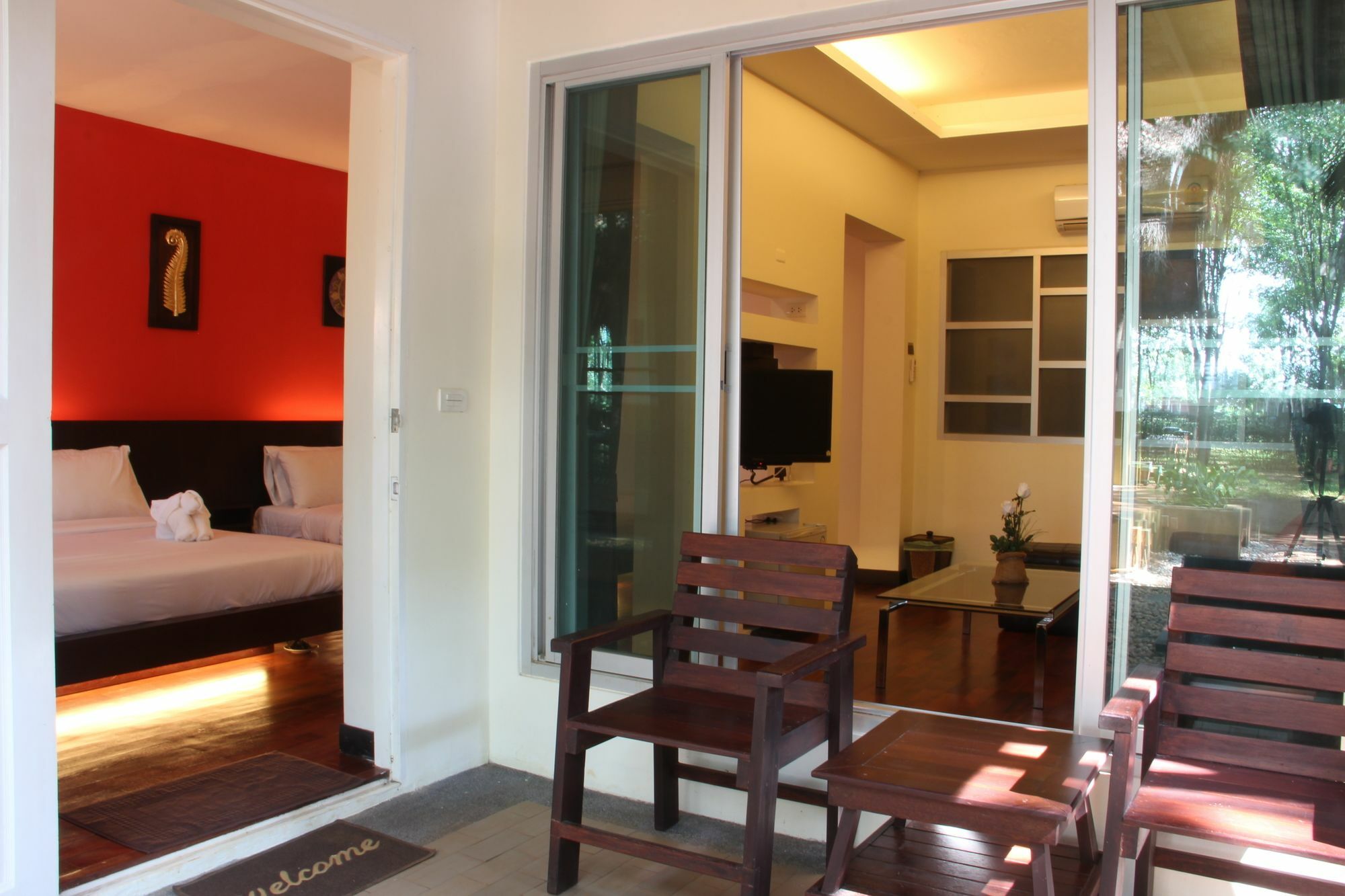 Singha Rubber Tree Hotel Ban Huai Maenam Noi Exterior photo